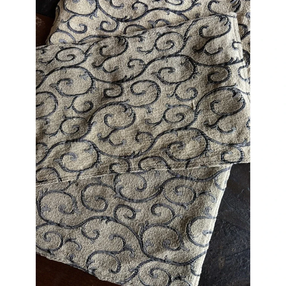 Set Of 4 Tapestry Placemats Neutral Tan Cottagecore Minimalist Dining Decor
